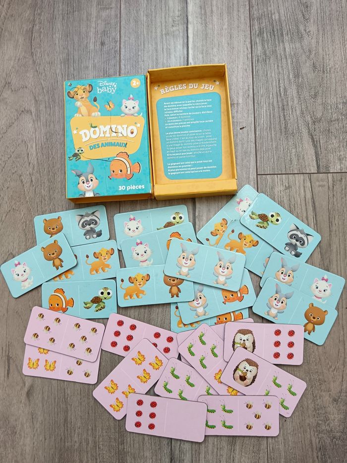 Domino de animaux Disney Baby