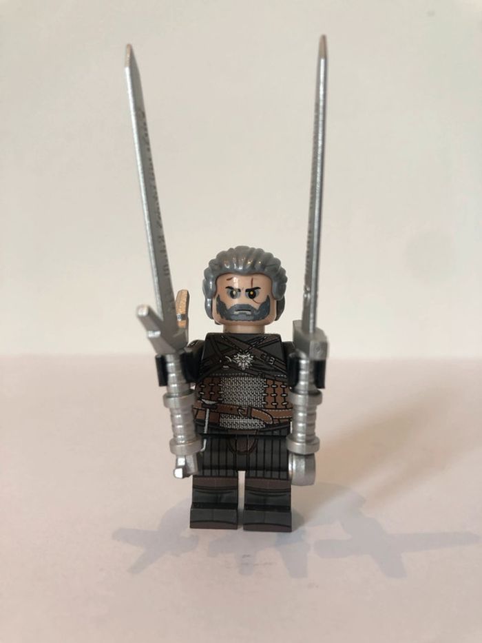 Figurine type lego The Witcher