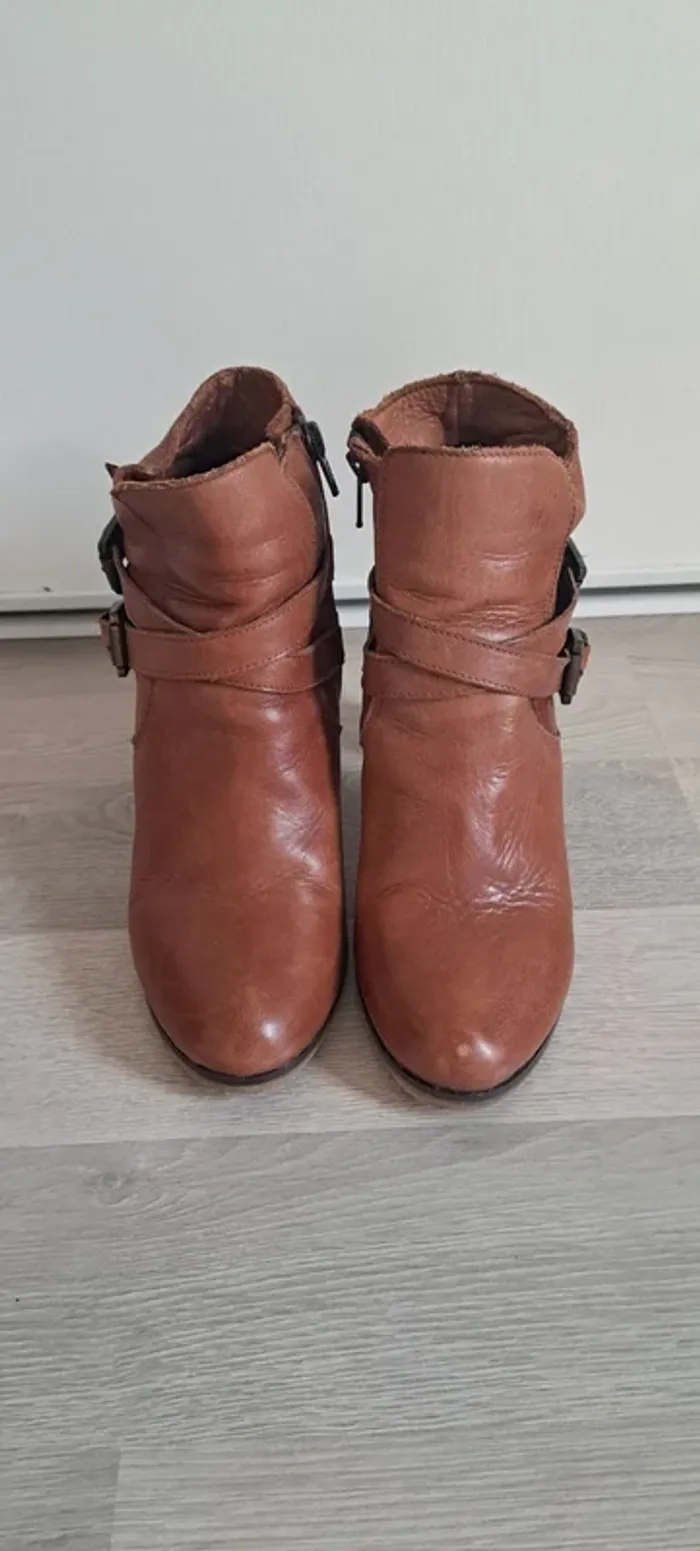Bottines camel 38 - photo numéro 4