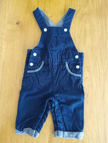 Salopette bleu marine