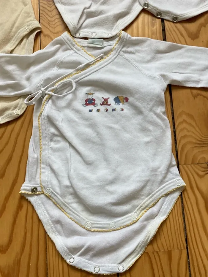 Lot de 3 body 1 mois mixte - photo numéro 5