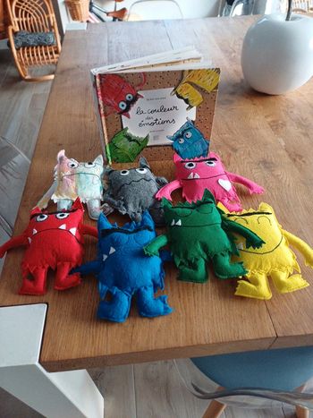 Personnage du livre la couleur des émotions