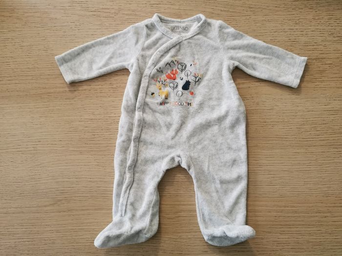 Pyjama mixte fille garçon 1 mois - photo numéro 2