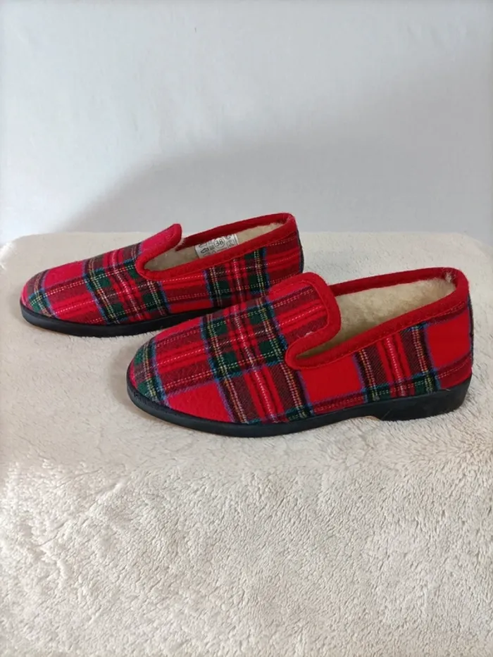 Chaussons charentaises " ouf! " Doublure laine Taille 38 Mixte - photo numéro 3