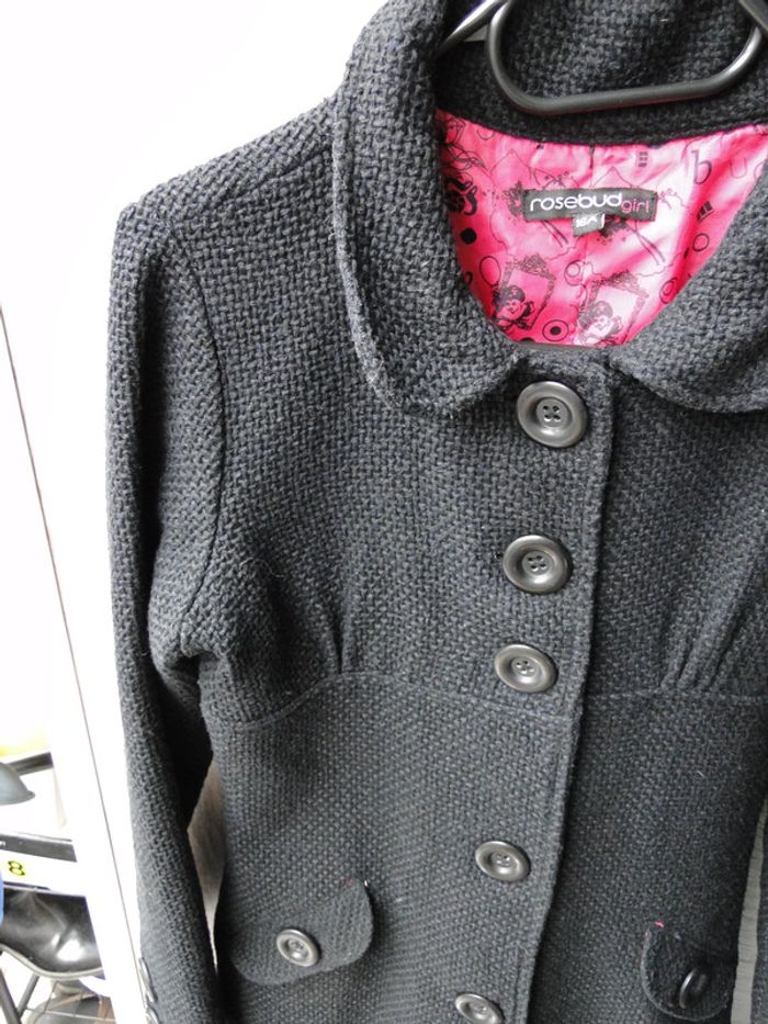 Long manteau noir 16A - photo numéro 3