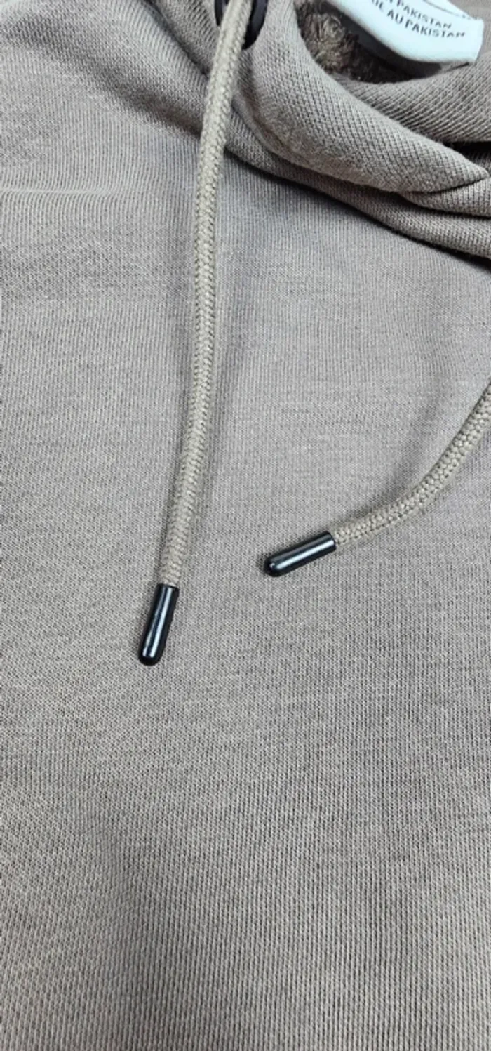 Pull à capuche Hoodie Nike kaki marron, taille M, unisexe - Très bon état - photo numéro 5