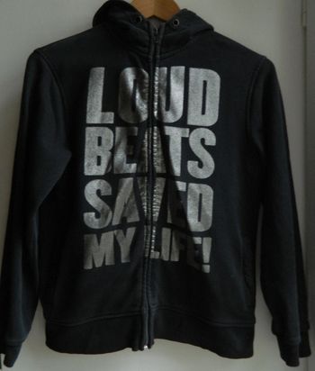 Gilet zippé T 10/12 ans à capuche "H&M"