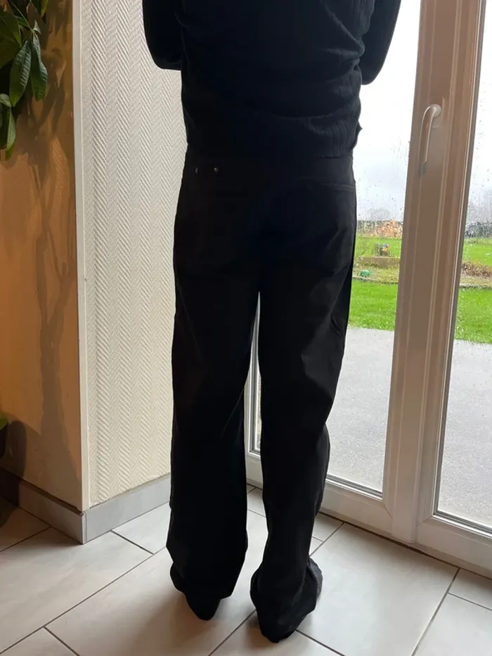 Pantalon homme noir taille 40 - photo numéro 2