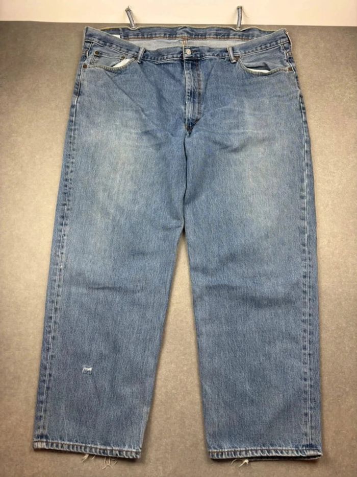Jean pantalon coupe droite levis bleu W46 L30 - photo numéro 7