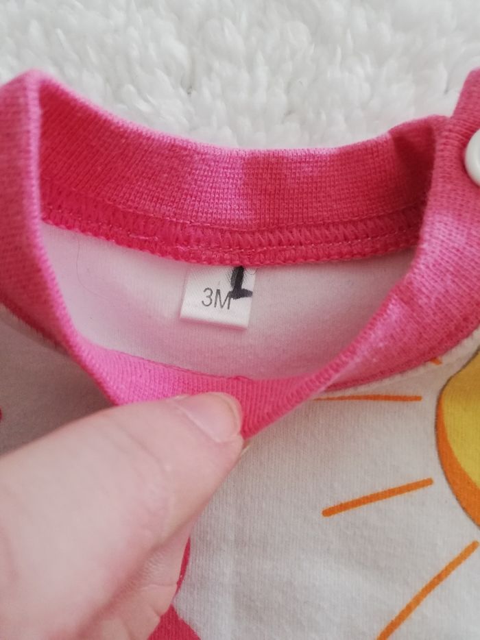 Bodie fille 3 mois coccinelle rose - photo numéro 3