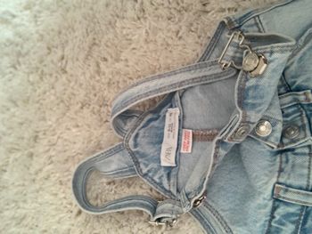 Lot de 2 salopettes en jean