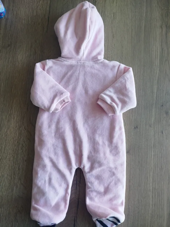 Combinaison bébé fille rose 6 mois neuve - photo numéro 3