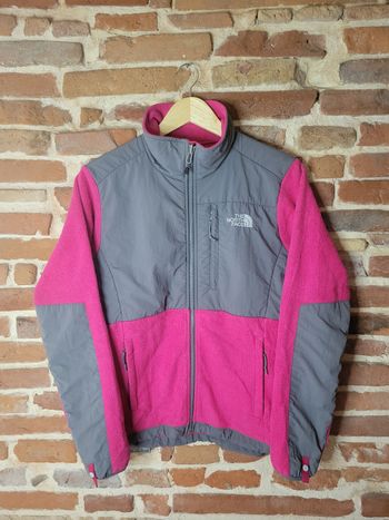 Veste polaire The North Face Denali  femme grise et rose  Taille S