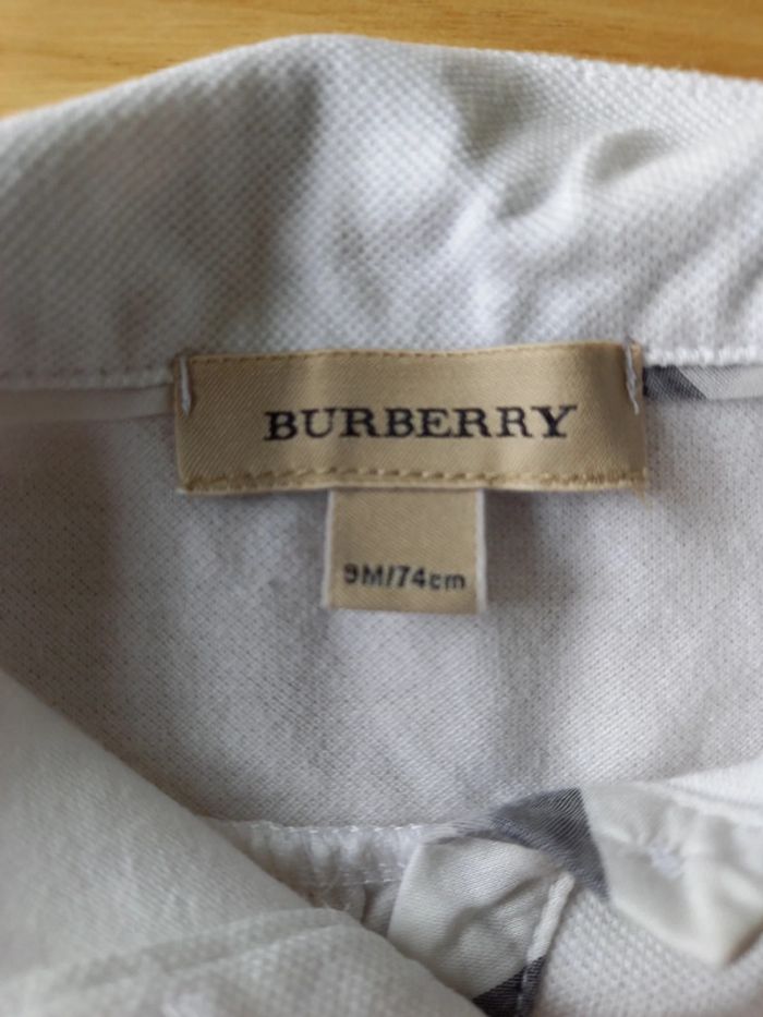 Polo fille 9 mois Burberry - photo numéro 3