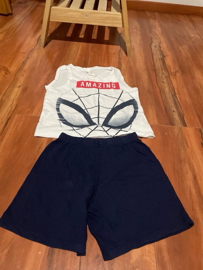 Pyjama short Spiderman