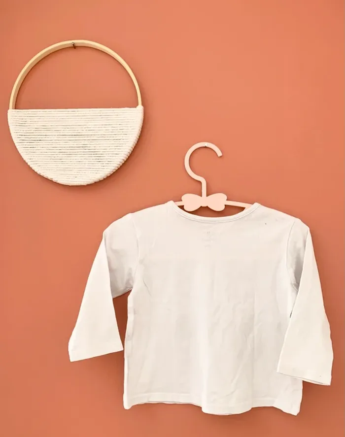 🐼 T-shirt manches longues – Panda - 9 mois - photo numéro 3