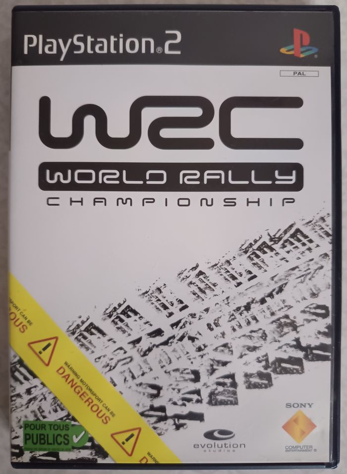 Jeu PS2 Playstation PS2 WRC World Rally Championship Complet