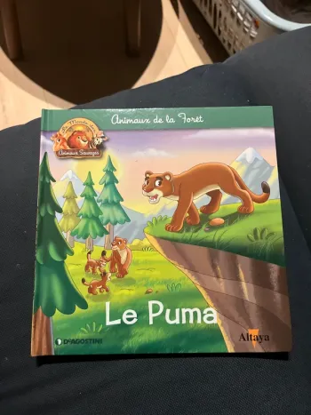 Livre pour enfants altaya le puma