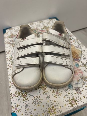 Stan smith rose et blanche taille 26 adidas