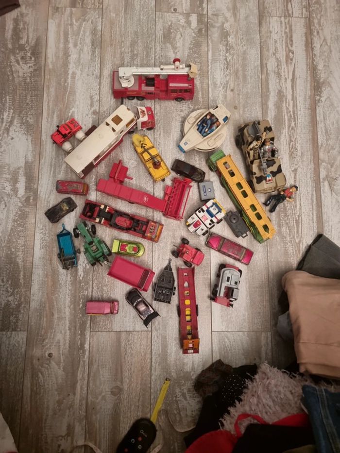 Lot voitures et camions vintage