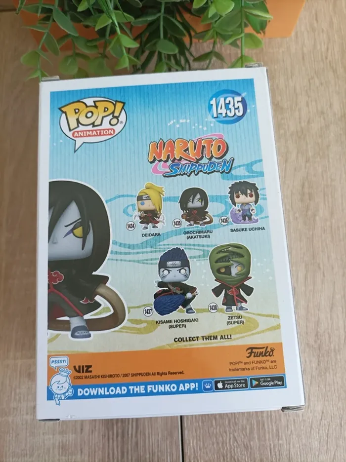Figurine Orochimaru Akatsuki Funko Pop Animation Naruto Shippuden - photo numéro 4