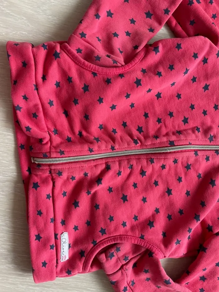 Gilet rose avec étoiles - photo numéro 3