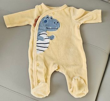 Pyjama velours 0 mois