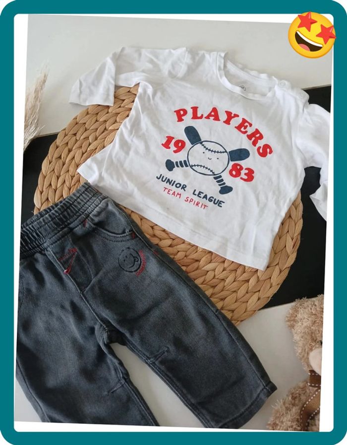 Ensemble bébé garçon Taille 9 mois🌿🦊 - photo numéro 7