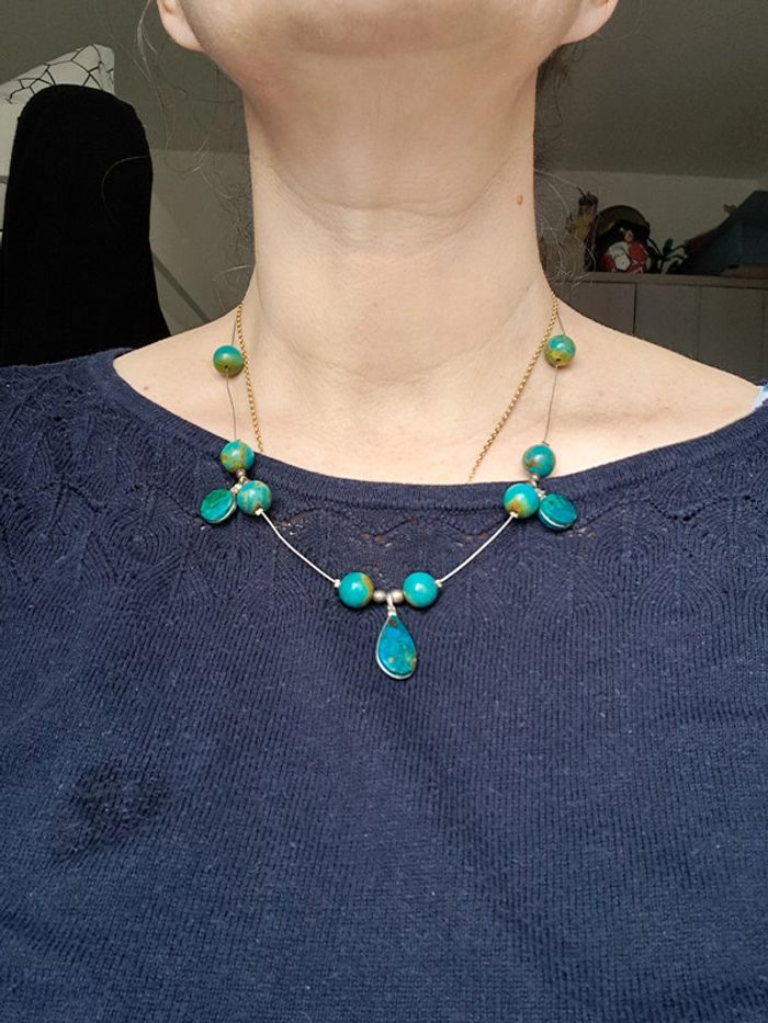 Collier de pierres naturelles - photo numéro 8