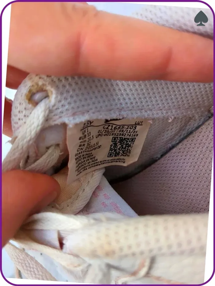 Basket Nike air force 1 fille - photo numéro 9