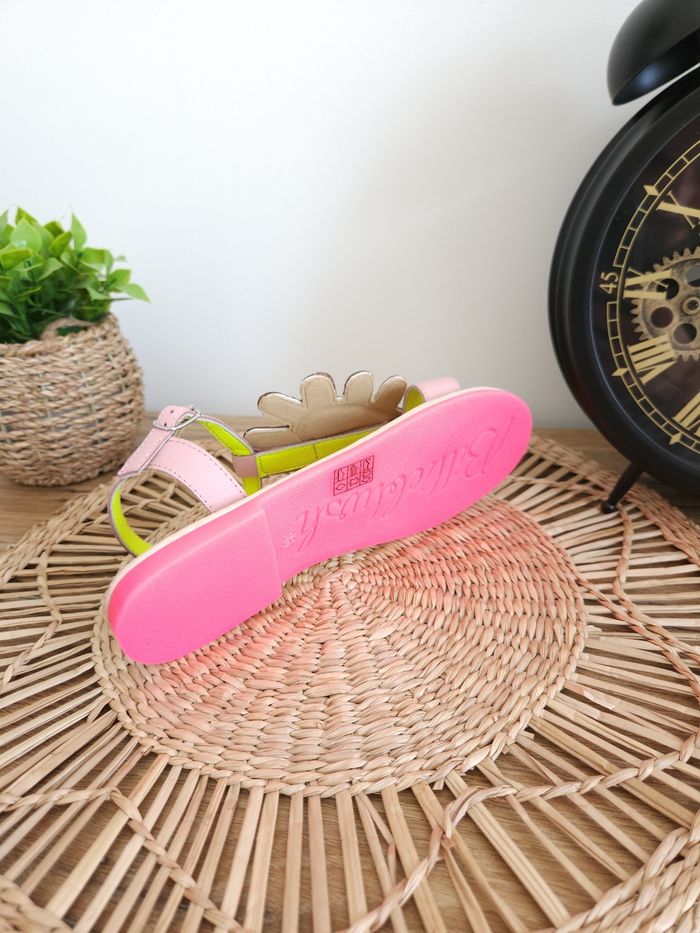 Sandales Cœur à paillettes Rose malabar Billieblush Pointure 35 - photo numéro 5