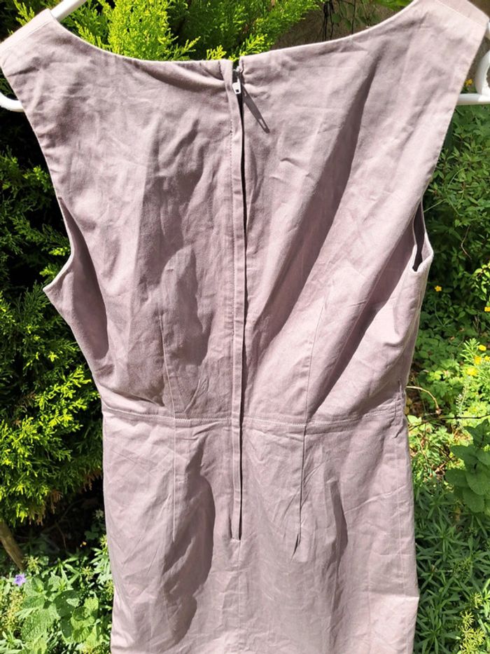 Robe de soirée H&M taupe S - photo numéro 7