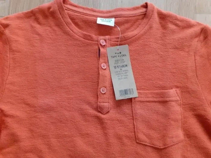 Tee-shirt TAO 10 ans neuf - photo numéro 3