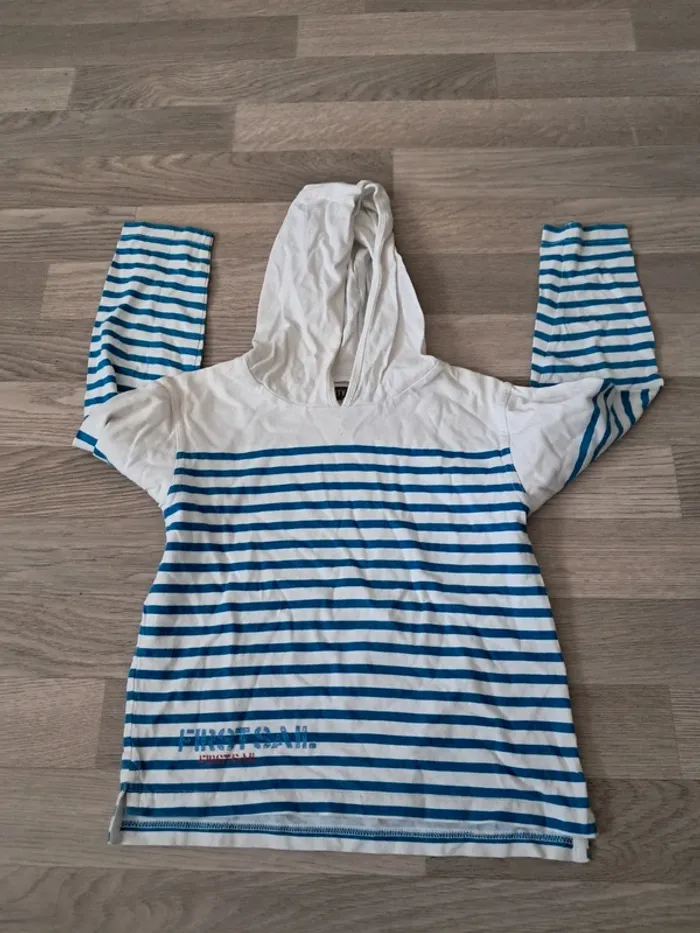 Tee shirt capuche garçon