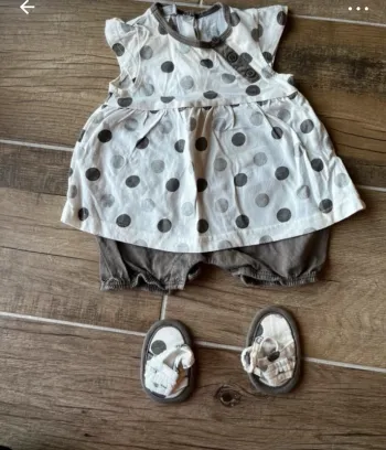 Robe à pois