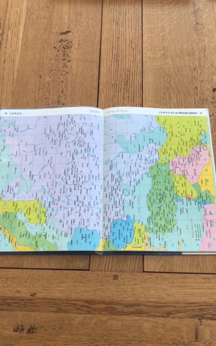 Livre atlas géographique et historique - photo numéro 4