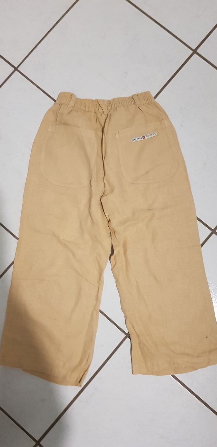 Pantacourt en lin 12 ans - photo numéro 2