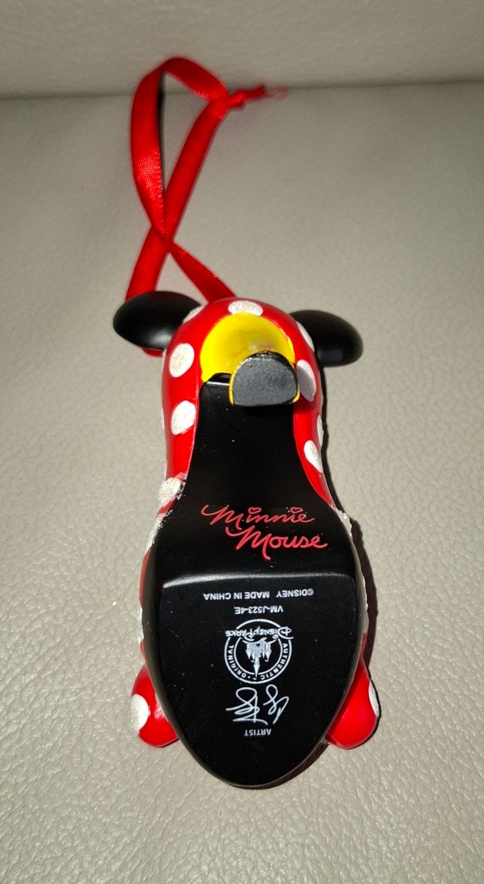 Mini chaussure mini shoes minnie disney ornement - photo numéro 7