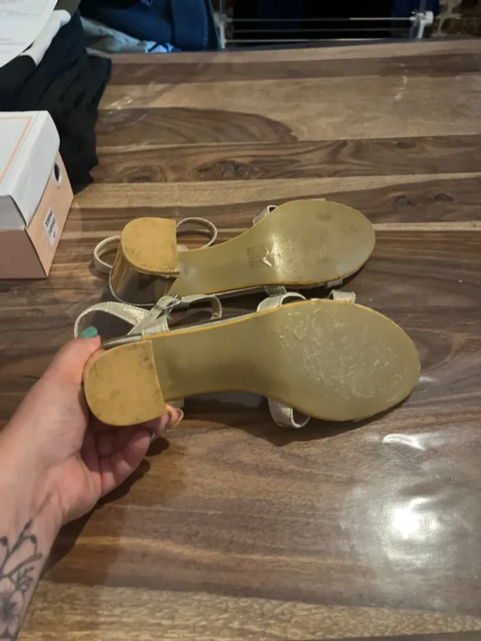 sandales dorée - photo numéro 6