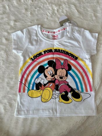 tee shirt minnie mickey disney