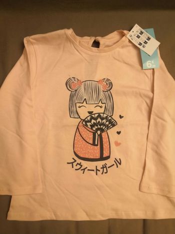 T-shirt manches longues 36 mois