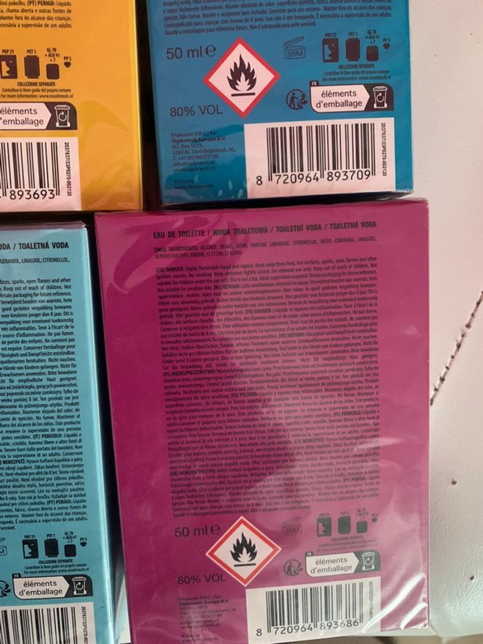 Lot de 4 parfums Disney - photo numéro 7