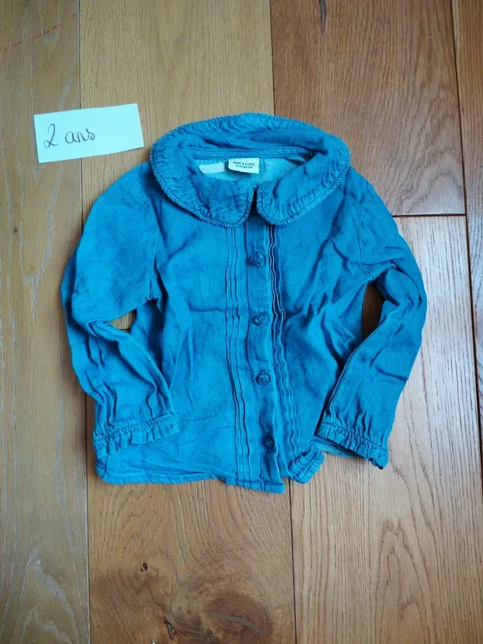 Chemise jean Tape à l'oeil