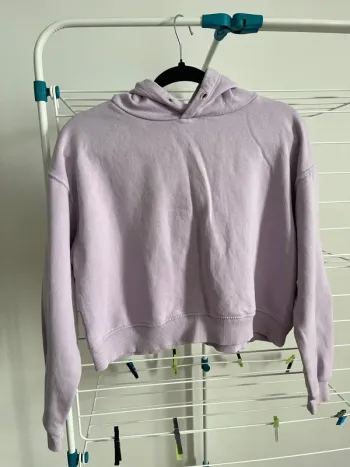 Pull capuche sans cordon