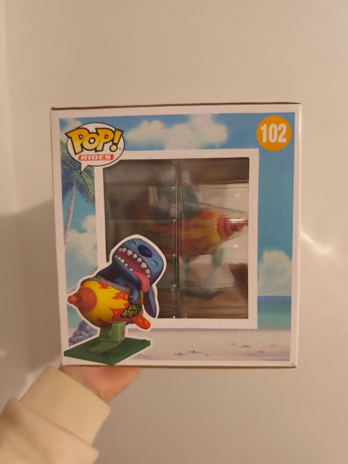 Funko pop figurine in rocket 102 Disney stitch - photo numéro 4