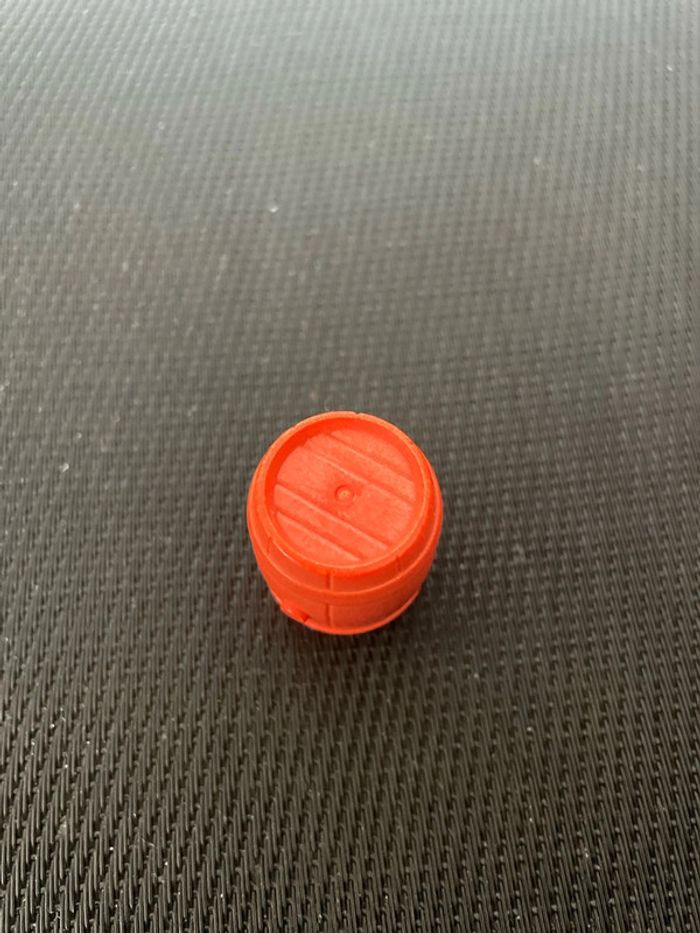 Playmobil fut tonneau rouge/orange ferme country western moyen âge pièces détachées - photo numéro 4