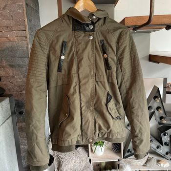 veste chaude en moumoute