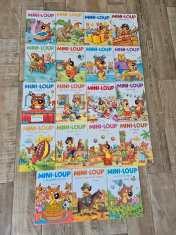 Lot de livres mini-loup - 3€ pièce