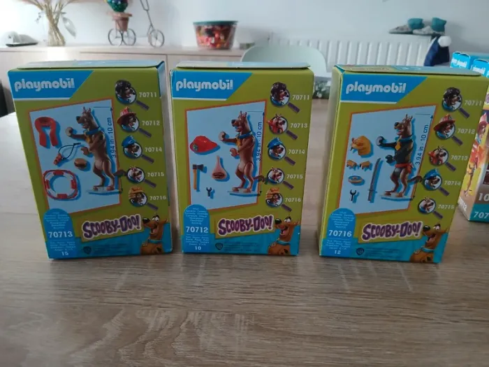Lot de 3 boîtes playmobil scooby-doo neuves - photo numéro 5