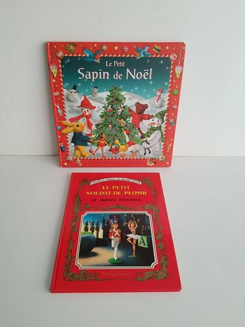 Livres le petit sapin de Noël et petit soldat de plomb